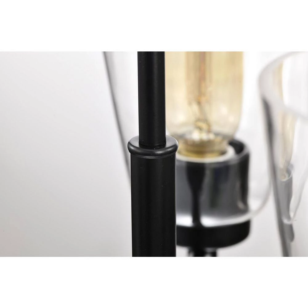 New ๐ฅฐ Briarwood 3-Light Matte Black Modern Chandelier with Clear Cone Glass Shades by Edvivi ๐ 12 New ๐ฅฐ Briarwood 3-Light Matte Black Modern Chandelier with Clear Cone Glass Shades by Edvivi ๐ - Image 10