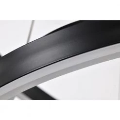 Best reviews of 💯 Alistair 45-Watt Integrated LED Matte Black Modern Chandelier for Kitchen Dining Room by Edvivi 👍 -Deals Edvivi || Atlas Store matte black edvivi chandeliers epj2405bk 1f 1000