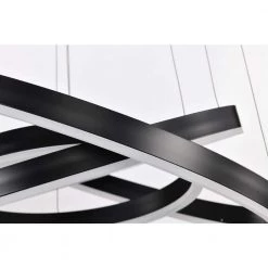 Best reviews of 💯 Alistair 45-Watt Integrated LED Matte Black Modern Chandelier for Kitchen Dining Room by Edvivi 👍 -Deals Edvivi || Atlas Store matte black edvivi chandeliers epj2405bk 44 1000