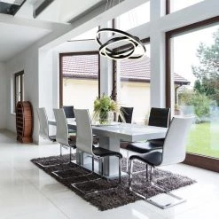 Best reviews of 💯 Alistair 45-Watt Integrated LED Matte Black Modern Chandelier for Kitchen Dining Room by Edvivi 👍 -Deals Edvivi || Atlas Store matte black edvivi chandeliers epj2405bk 4f 1000