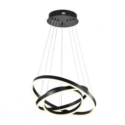 Best reviews of ๐ฏ Alistair 45-Watt Integrated LED Matte Black Modern Chandelier for Kitchen Dining Room by Edvivi ๐
