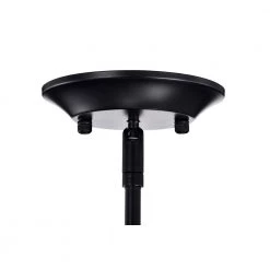 Cheap ✔️ Aria 12 in. 1-Light Matte Black Clear Cone Glass Farmhouse Kitchen Pendant Light by Edvivi ⭐ -Deals Edvivi || Atlas Store matte black edvivi chandeliers epj4715bk a0 1000