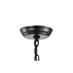 Promo 😀 Renzo 4-Light Matte Black Caged Pendant with Brushed Nickle or Black Candle Sleeves by Edvivi 🌟 -Deals Edvivi || Atlas Store matte black edvivi chandeliers epl1355bk 77 1000