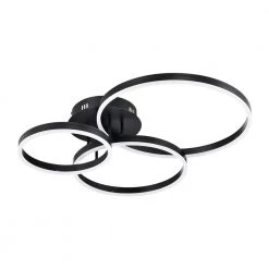 Hot Sale ๐ฅ Alistair 45-Watt Matte Black Integrated LED Modern Flush Mount by Edvivi ๐ 15 Hot Sale ๐ฅ Alistair 45-Watt Matte Black Integrated LED Modern Flush Mount by Edvivi ๐ -Deals Edvivi || Atlas Store matte black edvivi flush mount lights ecj2395bk 1d 1000