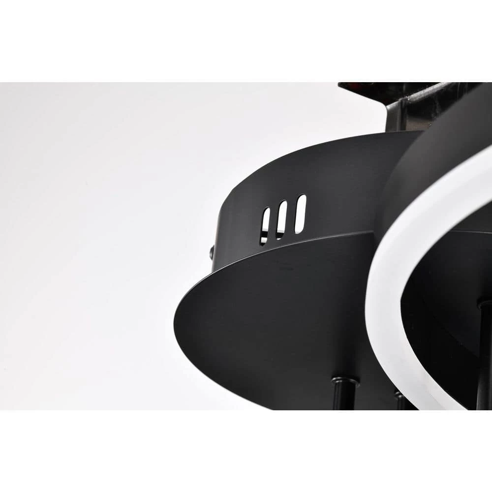 Hot Sale ๐ฅ Alistair 45-Watt Matte Black Integrated LED Modern Flush Mount by Edvivi ๐ 10 Hot Sale ๐ฅ Alistair 45-Watt Matte Black Integrated LED Modern Flush Mount by Edvivi ๐ - Image 8