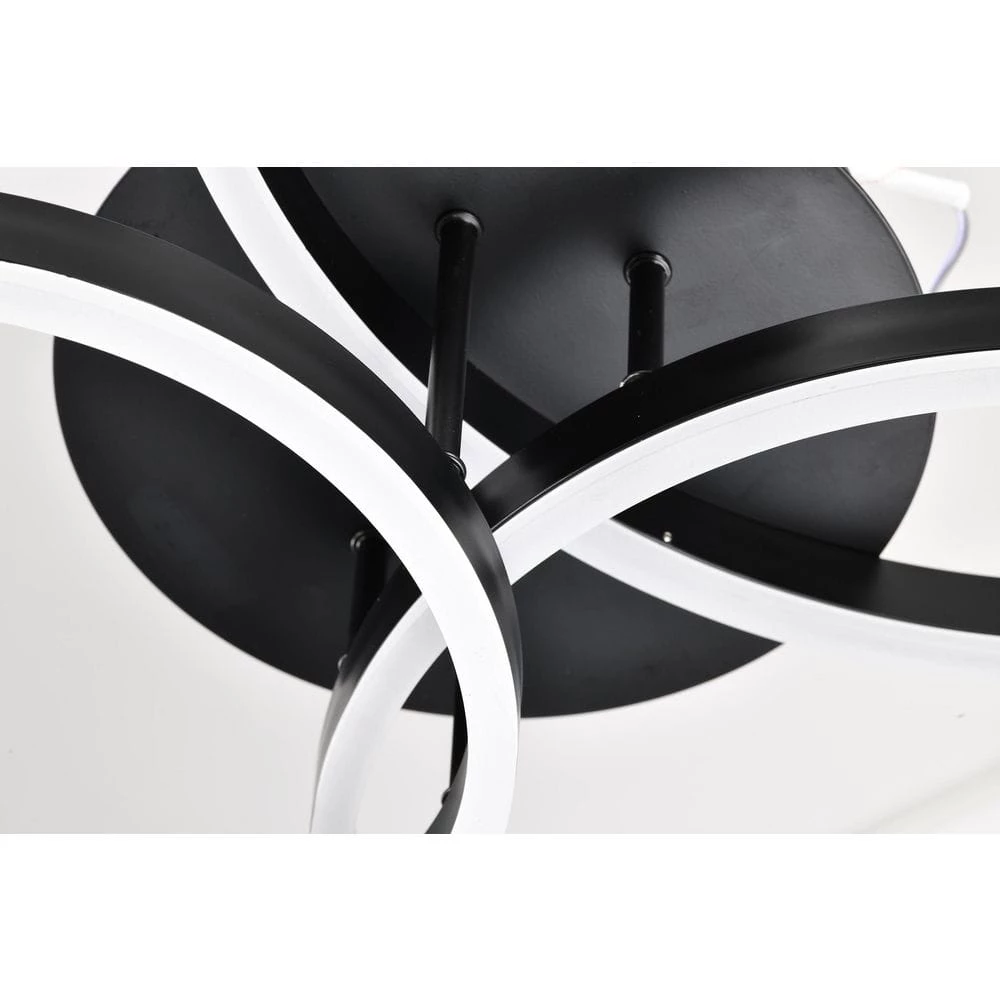 Hot Sale ๐ฅ Alistair 45-Watt Matte Black Integrated LED Modern Flush Mount by Edvivi ๐ 12 Hot Sale ๐ฅ Alistair 45-Watt Matte Black Integrated LED Modern Flush Mount by Edvivi ๐ - Image 10