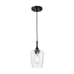 Cheapest ๐ฏ Arlo 1-Light Matte Black Modern Mini Pendant with Clear Glass Shade by Edvivi โญ 19 Cheapest ๐ฏ Arlo 1-Light Matte Black Modern Mini Pendant with Clear Glass Shade by Edvivi โญ -Deals Edvivi || Atlas Store matte black edvivi pendant lights epj2925bk a0 1000