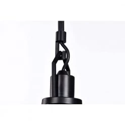 Wholesale 😀 Aria 1-Light Matte Black Modern Mini Pendant Light with Clear Cone Glass Shade by Edvivi 🎁 -Deals Edvivi || Atlas Store matte black edvivi pendant lights epj4705bk 1d 1000
