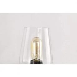 New ๐งจ Arlo 21 in. 3-Lights Matte Black Vanity Light with Clear Wine Glass Shades by Edvivi ๐ 26 New ๐งจ Arlo 21 in. 3-Lights Matte Black Vanity Light with Clear Wine Glass Shades by Edvivi ๐ -Deals Edvivi || Atlas Store matte black edvivi vanity lighting ew2725bk 44 1000