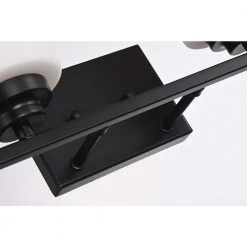 Cheap 🎉 Aliana 22 in. 3-Light Matte Black Modern Vanity Light with Etched White Glass Shades by Edvivi 😀 -Deals Edvivi || Atlas Store matte black edvivi vanity lighting ew6053 bk 76 1000