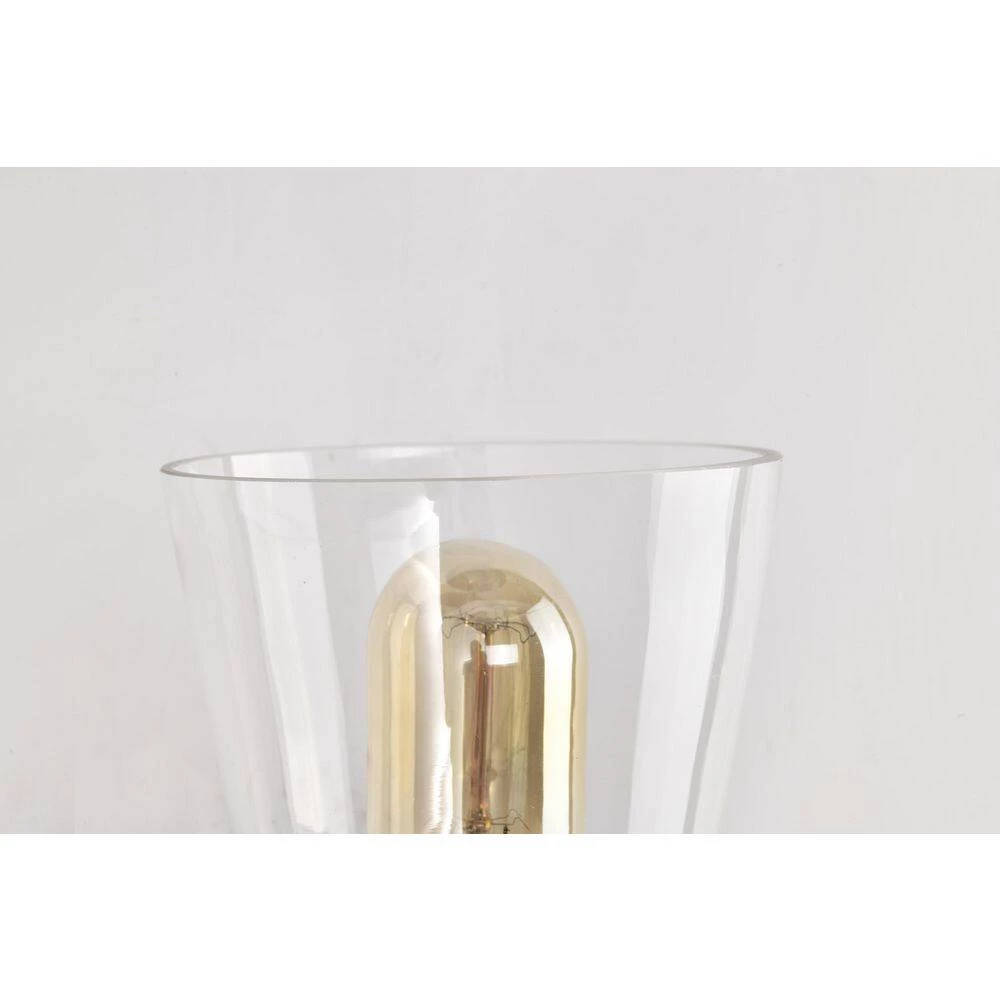 Discount ๐ฅ Briarwood 1-Light Matte Black Indoor Wall Sconce with Clear Cone Glass Shade by Edvivi โญ 10 Discount ๐ฅ Briarwood 1-Light Matte Black Indoor Wall Sconce with Clear Cone Glass Shade by Edvivi โญ - Image 8