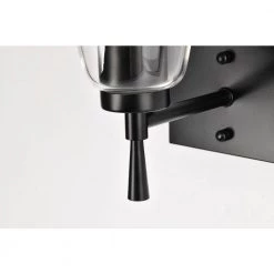 Discount ๐ฅ Briarwood 1-Light Matte Black Indoor Wall Sconce with Clear Cone Glass Shade by Edvivi โญ 22 Discount ๐ฅ Briarwood 1-Light Matte Black Indoor Wall Sconce with Clear Cone Glass Shade by Edvivi โญ -Deals Edvivi || Atlas Store matte black edvivi vanity lighting ew6675bk 76 1000