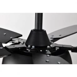 Discount ๐ 52 in. Integrated LED Indoor Matte Black 5-Blade Reversible Ceiling Fan with Light Kit and Remote Control by Edvivi ๐ 18 Discount ๐ 52 in. Integrated LED Indoor Matte Black 5-Blade Reversible Ceiling Fan with Light Kit and Remote Control by Edvivi ๐ -Deals Edvivi || Atlas Store matte black textured oak edvivi ceiling fans with lights ffg7705bk 1d 1000