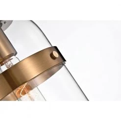 Best Sale 🎁 Winslett 1-Light Natural Brass Modern Mini Pendant with Clear Glass Capsule Shade by Edvivi 🤩 -Deals Edvivi || Atlas Store natural brass edvivi pendant lights epq1078br 44 1000