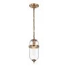 Best Sale 🎁 Winslett 1-Light Natural Brass Modern Mini Pendant with Clear Glass Capsule Shade by Edvivi 🤩
