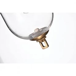 Best Sale 🎁 Winslett 1-Light Natural Brass Modern Mini Pendant with Clear Glass Capsule Shade by Edvivi 🤩 -Deals Edvivi || Atlas Store natural brass edvivi pendant lights epq1078br 76 1000