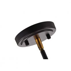 Promo 🎁 Essence 1-Light Oil Rubbed Bronze and Antique Gold Modern Pendant with Bowl Shaped Clear Glass Shade by Edvivi 👏 -Deals Edvivi || Atlas Store oil rubbed bronze and antique gold edvivi chandeliers epj4427obag 76 1000