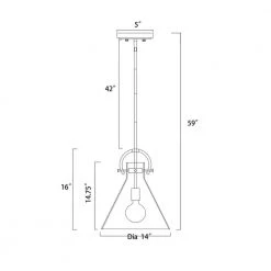 Budget โจ Essence 1-Light Contemporary Oil Rubbed Bronze and Antique Gold Pendant with Clear Cone Glass Shade by Edvivi ๐ 19 Budget โจ Essence 1-Light Contemporary Oil Rubbed Bronze and Antique Gold Pendant with Clear Cone Glass Shade by Edvivi ๐ -Deals Edvivi || Atlas Store oil rubbed bronze and antique gold edvivi chandeliers epj4487obag 66 1000