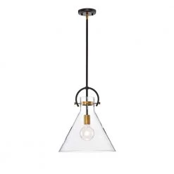 Budget โจ Essence 1-Light Contemporary Oil Rubbed Bronze and Antique Gold Pendant with Clear Cone Glass Shade by Edvivi ๐ 20 Budget โจ Essence 1-Light Contemporary Oil Rubbed Bronze and Antique Gold Pendant with Clear Cone Glass Shade by Edvivi ๐ -Deals Edvivi || Atlas Store oil rubbed bronze and antique gold edvivi chandeliers epj4487obag 77 1000