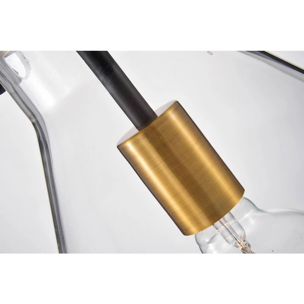 Budget โจ Essence 1-Light Contemporary Oil Rubbed Bronze and Antique Gold Pendant with Clear Cone Glass Shade by Edvivi ๐ 13 Budget โจ Essence 1-Light Contemporary Oil Rubbed Bronze and Antique Gold Pendant with Clear Cone Glass Shade by Edvivi ๐ - Image 11