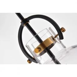 Wholesale 🤩 Essence 1-Light Contemporary Oil Rubbed Bronze and Antique Gold Pendant with Globe Shaped Clear Glass Shade by Edvivi ❤️ -Deals Edvivi || Atlas Store oil rubbed bronze and antique gold edvivi pendant lights epj4377obag 44 1000