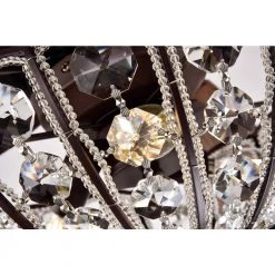 Hot Sale ❤️ Alexandra 52 in. Glam Indoor Oil Rubbed Bronze Reversible Ceiling Fan with Crystal Light Kit and Remote Control by Edvivi 🥰 -Deals Edvivi || Atlas Store oil rubbed bronze edvivi ceiling fans with lights ffj784ob a0 1000