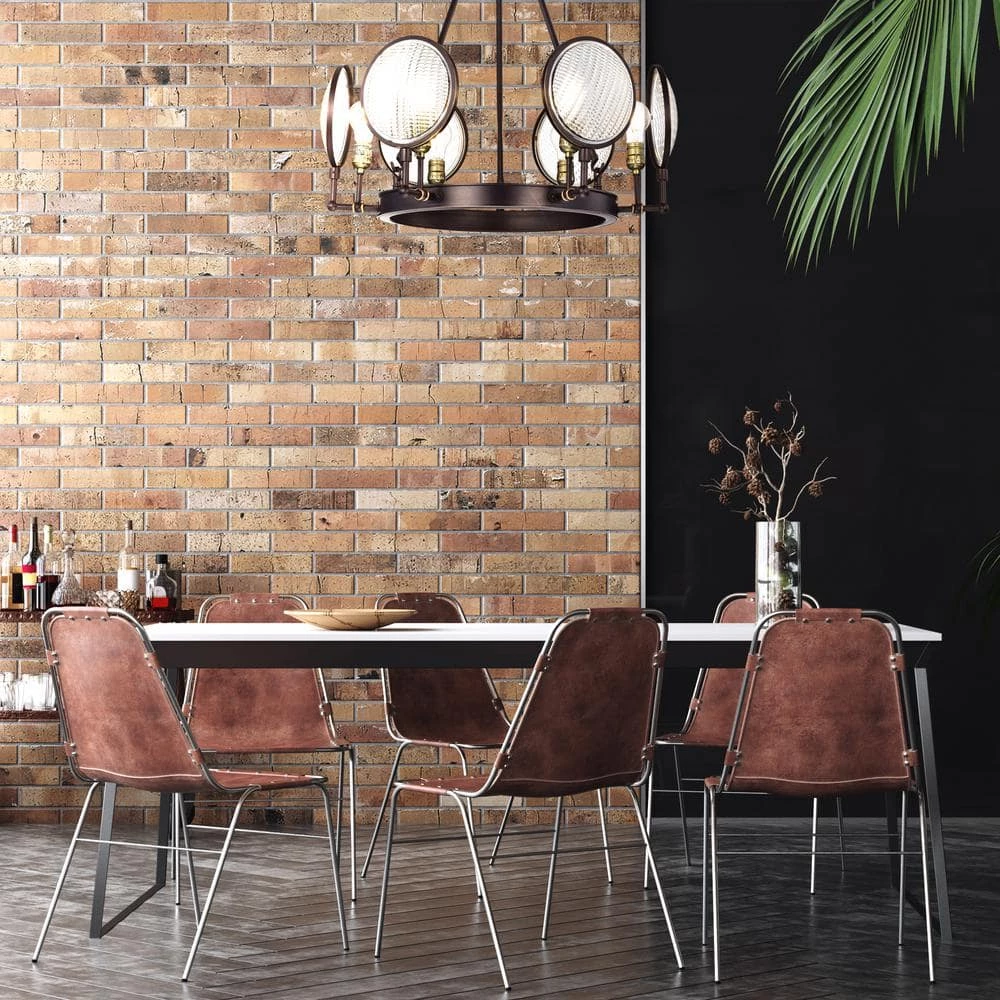 Brand new โ Cartweight Industrial 6-Light Oil Rubbed Bronze Round Wagon Wheel Chandelier with Headlight Glass by Edvivi ๐ 9 Brand new โ Cartweight Industrial 6-Light Oil Rubbed Bronze Round Wagon Wheel Chandelier with Headlight Glass by Edvivi ๐ - Image 7