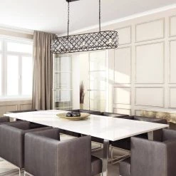 Wholesale 🛒 Azha 5-Light Oil Rubbed Bronze Glam Oval Chandelier with Crystal Spheres by Edvivi ⌛ -Deals Edvivi || Atlas Store oil rubbed bronze edvivi chandeliers epd3117ob c3 1000