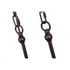 Outlet 🤩 Yellowstone Farmhouse 4-Light Oil Rubbed Bronze Rustic Linear Chandelier with Seeded Glass Shades by Edvivi ⭐ -Deals Edvivi || Atlas Store oil rubbed bronze edvivi chandeliers epd5547ob 1d 1000