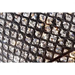 Cheap 🔔 Marya Modern 8-Light Oil Rubbed Bronze Round Double Drum Shade Chandelier with Crystal Beads by Edvivi ✔️ -Deals Edvivi || Atlas Store oil rubbed bronze edvivi chandeliers epg8057ob fa 1000