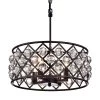 Hot Sale 🔔 Azha 4-Light Glam Oil Rubbed Bronze Drum Chandelier with Crystal Spheres by Edvivi 🔔 -Deals Edvivi || Atlas Store oil rubbed bronze edvivi chandeliers epg8137mob 64 1000