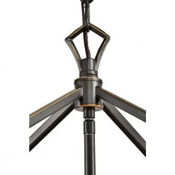 Buy ❤️ Renzo 4-Light Oil Rubbed Bronze Caged Modern Farmhouse Candlestick Pendant by Edvivi ⭐ -Deals Edvivi || Atlas Store oil rubbed bronze edvivi chandeliers epl1357ob 77 1000