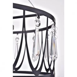 New 💯 Coastal Glam 1-Light Oil Rubbed Bronze Double Drum Chandelier with Hanging Crystals by Edvivi 🔥 -Deals Edvivi || Atlas Store oil rubbed bronze edvivi chandeliers epl9097ob 76 1000