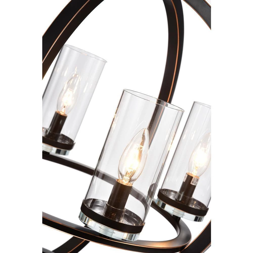 Best reviews of ๐ Orbit 4-Light Oil Rubbed Bronze Globe Traditional Chandelier with Clear Glass Shades by Edvivi ๐ 10 Best reviews of ๐ Orbit 4-Light Oil Rubbed Bronze Globe Traditional Chandelier with Clear Glass Shades by Edvivi ๐ - Image 8