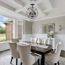 Best deal ๐ 5-Light Oil Rubbed Bronze Globe Cage Flush Mount by Edvivi ๐ 11 Best deal ๐ 5-Light Oil Rubbed Bronze Globe Cage Flush Mount by Edvivi ๐ -Deals Edvivi || Atlas Store oil rubbed bronze edvivi flush mount lights esq2217ob 4f 1000