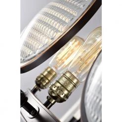 Best deal 🤩 Cartwright 26 in. 3-Light Oil Rubbed Bronze Industrial Vanity Light with Headlight Glass by Edvivi 🌟 -Deals Edvivi || Atlas Store oil rubbed bronze edvivi vanity lighting ew5263 ob 77 1000