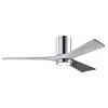 Discount 🌟 Irene 52 in. LED Indoor/Outdoor Damp Polished Chrome Ceiling Fan with Light by Atlas ⭐ -Deals Edvivi || Atlas Store polished chrome atlas ceiling fans with lights ir3hlk cr bw 52 64 1000