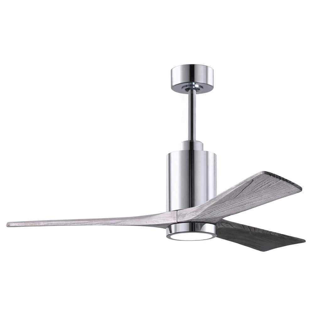 Deals ๐ฅ Patricia 52 in. LED Indoor/Outdoor Damp Polished Chrome Ceiling Fan with Light with Remote Control, Wall Control by Atlas ๐ฏ 3 Deals ๐ฅ Patricia 52 in. LED Indoor/Outdoor Damp Polished Chrome Ceiling Fan with Light with Remote Control, Wall Control by Atlas ๐ฏ