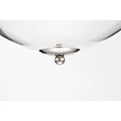 New 😀 Orbit Modern 3-Light Polished Nickel Chandelier with 15 in. Clear Glass Globe by Edvivi ⌛ -Deals Edvivi || Atlas Store polished nickel edvivi chandeliers epq1251pn 77 1000