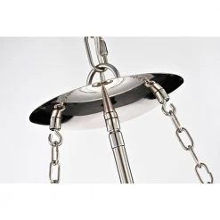 New 😀 Orbit Modern 3-Light Polished Nickel Chandelier with 15 in. Clear Glass Globe by Edvivi ⌛ -Deals Edvivi || Atlas Store polished nickel edvivi chandeliers epq1251pn d4 1000