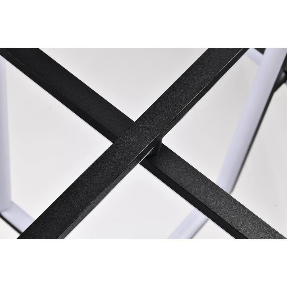 Wholesale ๐ Alistair 45-Watt Integrated LED Sand Black Finish Geometric Chandelier by Edvivi โค๏ธ 12 Wholesale ๐ Alistair 45-Watt Integrated LED Sand Black Finish Geometric Chandelier by Edvivi โค๏ธ - Image 10