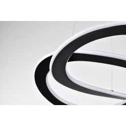 Buy 😉 Alistair 30-Watt Integrated LED Sand Black Finish Contemporary Chandelier by Edvivi 🎉 -Deals Edvivi || Atlas Store sand black edvivi chandeliers epj2075bk 1f 1000