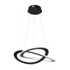 Buy 😉 Alistair 30-Watt Integrated LED Sand Black Finish Contemporary Chandelier by Edvivi 🎉 -Deals Edvivi || Atlas Store sand black edvivi chandeliers epj2075bk 64 1000