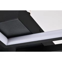 Wholesale 😉 Alistair 18 in. 24-Watt Integrated LED Sand Black Finish Square Flush Mount by Edvivi ⭐ -Deals Edvivi || Atlas Store sand black edvivi flush mount lights ecj1505bk 66 1000