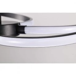 Flash Sale 🌟 Alistair 21 in. 30-Watt Sand Black Integrated LED Creative Flush Mount by Edvivi 🛒 -Deals Edvivi || Atlas Store sand black edvivi flush mount lights ecj1655bk 44 1000