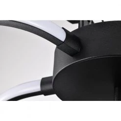 Flash Sale 🌟 Alistair 21 in. 30-Watt Sand Black Integrated LED Creative Flush Mount by Edvivi 🛒 -Deals Edvivi || Atlas Store sand black edvivi flush mount lights ecj1655bk fa 1000