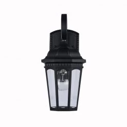 Discount 🔥 1-Light Textured Black Outdoor Wall Lantern Sconce with Multi-Panel Beveled Glass by Edvivi ⭐ -Deals Edvivi || Atlas Store textured black edvivi outdoor sconces ew677s bk 4f 1000