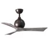 Top 10 🛒 Irene 42 in. Indoor/Outdoor Textured Bronze Ceiling Fan with Remote Control and Wall Control by Atlas 🔔 -Deals Edvivi || Atlas Store textured bronze atlas ceiling fans without lights ir3 tb bw 42 64 1000
