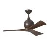 Best reviews of ⭐ Irene 42 in. Indoor/Outdoor Textured Bronze Ceiling Fan with Remote Control and Wall Control by Atlas 🥰 -Deals Edvivi || Atlas Store textured bronze atlas ceiling fans without lights ir3 tb wa 42 64 1000