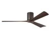 Buy 🥰 Irene 60 in. Indoor/Outdoor Textured Bronze Ceiling Fan with Remote Control and Wall Control by Atlas 🌟 -Deals Edvivi || Atlas Store textured bronze atlas ceiling fans without lights ir3h tb wa 60 64 1000